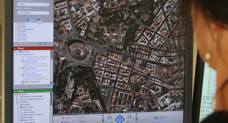 O Google Earth apresenta um feed de satélite ao vivo?