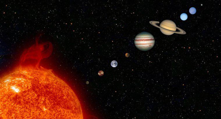 Qual é a temperatura da superfície dos planetas?
