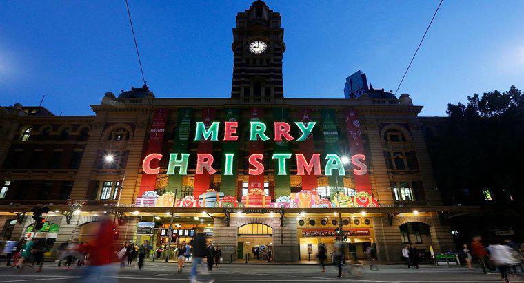 Como o Natal é comemorado na Austrália?