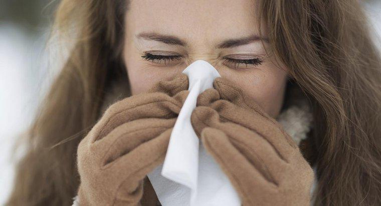 As alergias podem causar glândulas inchadas?