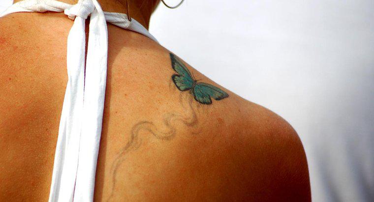Qual é o significado de uma tatuagem de borboleta?
