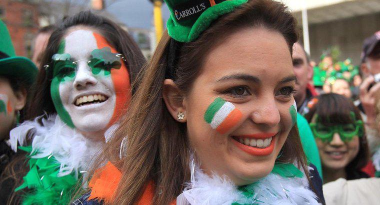 Quando foi a primeira parada do dia de São Patrício na Irlanda?