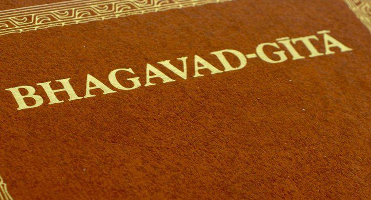 Quem escreveu o Bhagavad Gita?