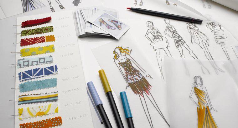 O que são esboços de design de moda?