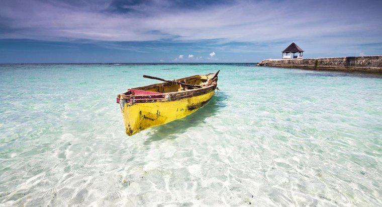 Que mar rodeia a Jamaica?