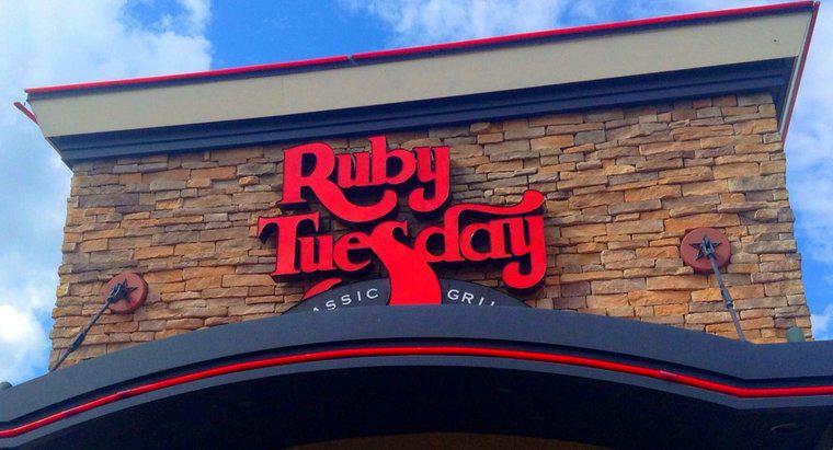 Como você consegue uma cópia das receitas do Ruby Tuesday?