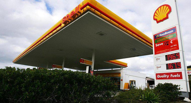 Como você encontra o posto de gasolina Shell mais próximo?