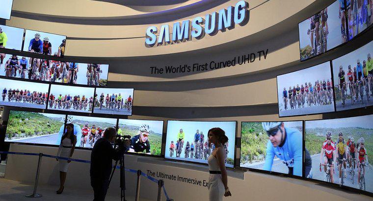 Como você registra uma televisão Samsung?