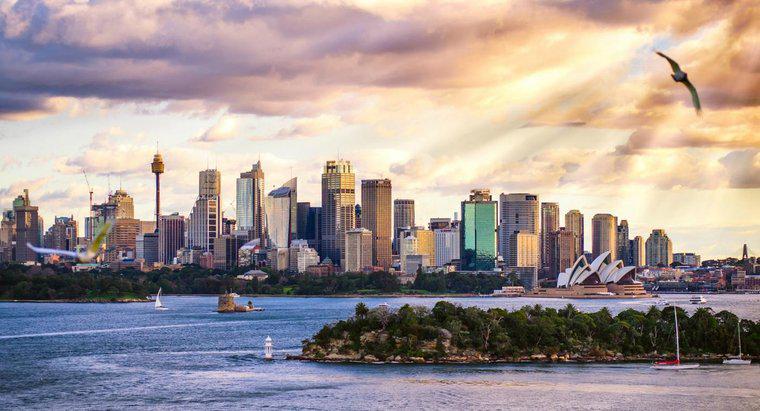 Qual é a cidade mais antiga da Austrália?