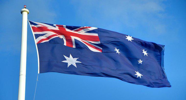 O que significam as estrelas da bandeira australiana?