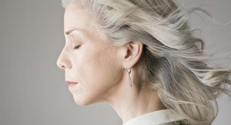Como você evita cabelos grisalhos?