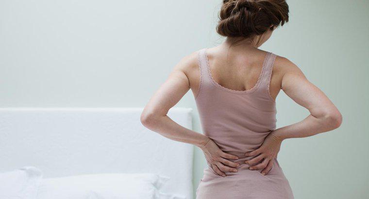 O que dá alívio para a dor nas costas?