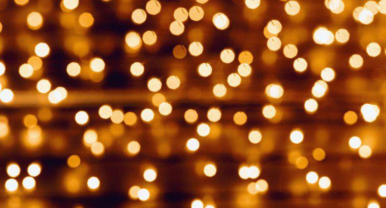 O que é um fixador de luz de Natal?