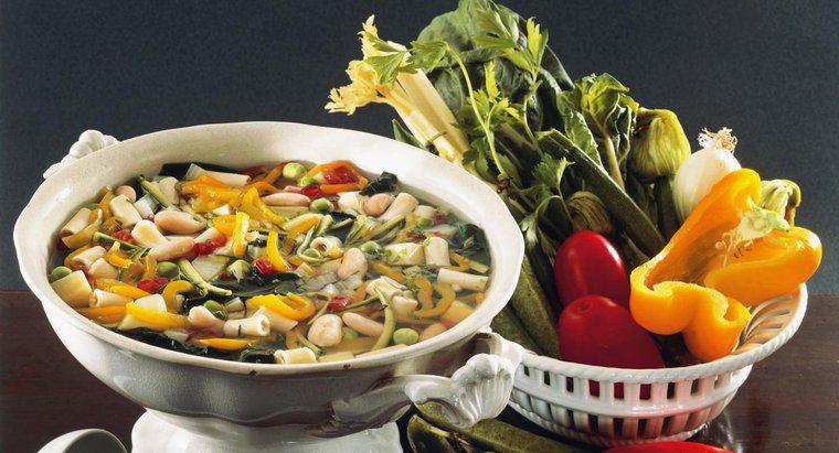 Como preparar nabos para cozinhar na sopa?