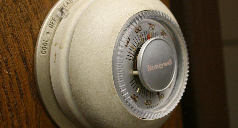 Como você reinicializa um termostato Honeywell?