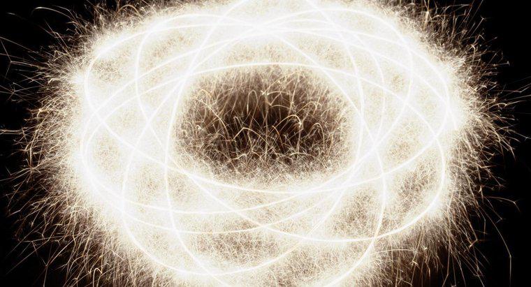 O que acontece com os átomos quando eles ganham energia?