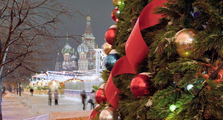 Como os russos comemoram o Natal?