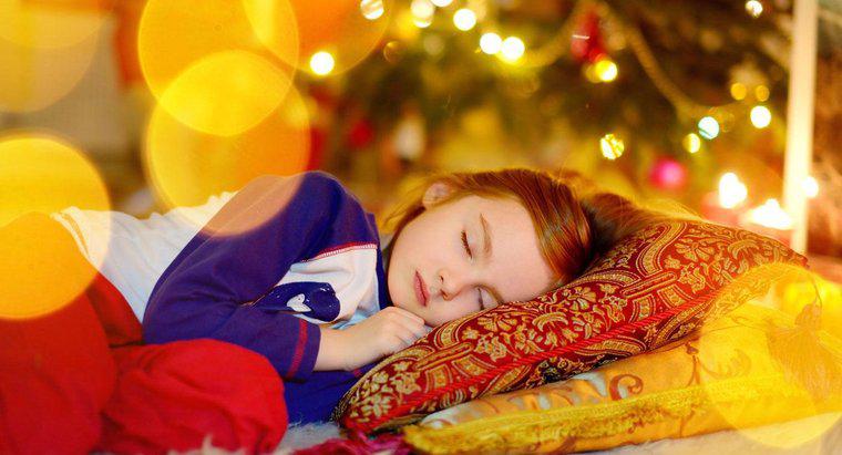 Como você pode adormecer na véspera de Natal?