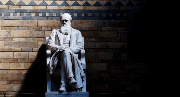 O que é famoso por Charles Darwin?