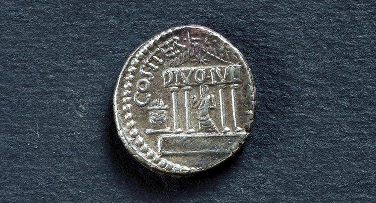 De que eram feitas as moedas romanas?