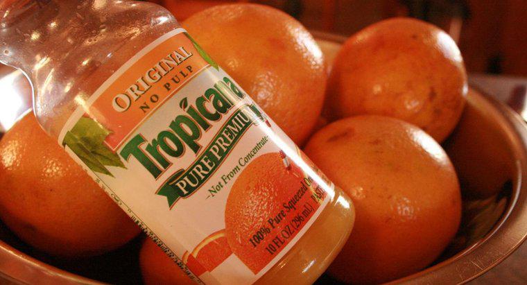 O suco de laranja é uma substância pura?