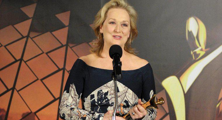 Quantos prêmios Meryl Streep ganhou durante sua carreira?