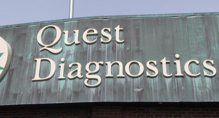 Como você pode marcar uma consulta usando o Quest Diagnostics?