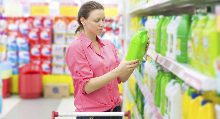 O que são algumas marcas de detergentes não iônicos?