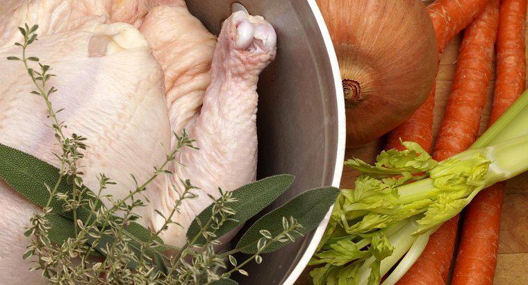 Por quanto tempo o frango deve ser cozido para consumo seguro?