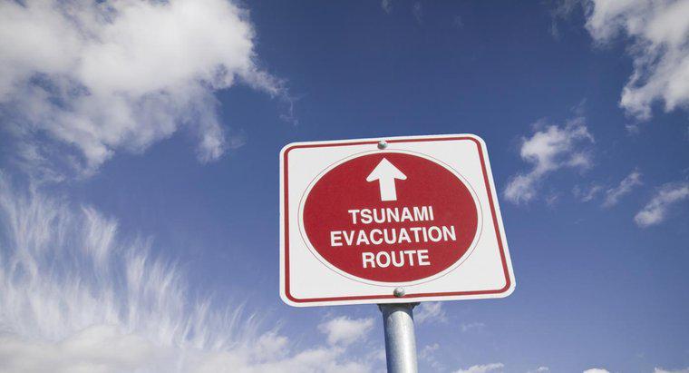 Como você se prepara para um tsunami?