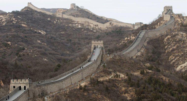 Por que a Grande Muralha da China foi construída?