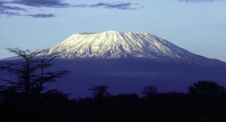 Qual é a localização do Monte Kilimanjaro?