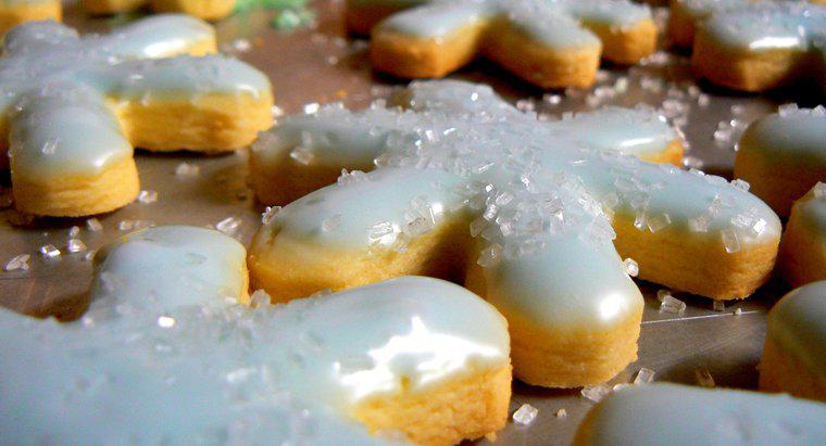 Um favorito tradicional: biscoitos de açúcar laminados