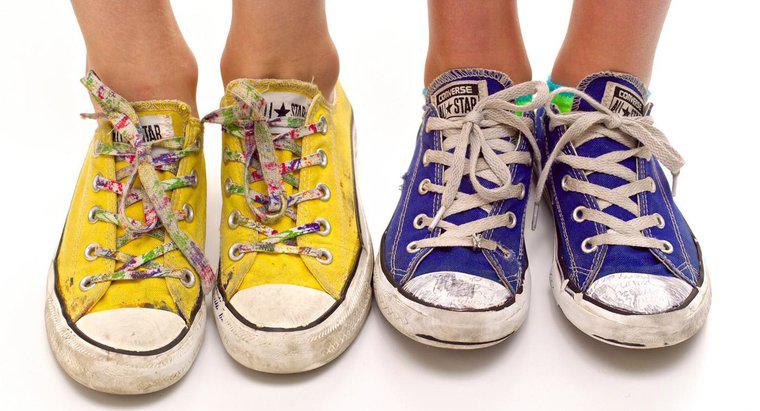 Em que país são feitos os sapatos Converse?