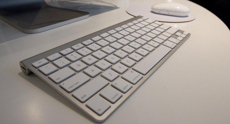 Como você desbloqueia um teclado?