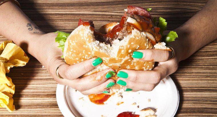 Por que a comida lixo não é saudável?
