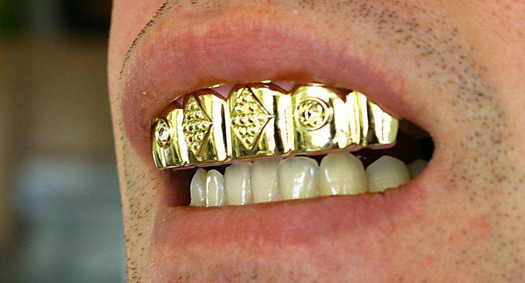 Como fazer dentes de ouro em casa?