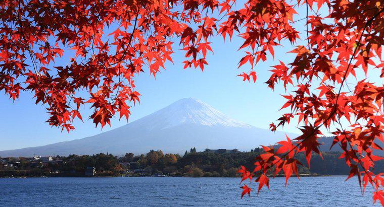 Como o Monte Fuji foi formado?