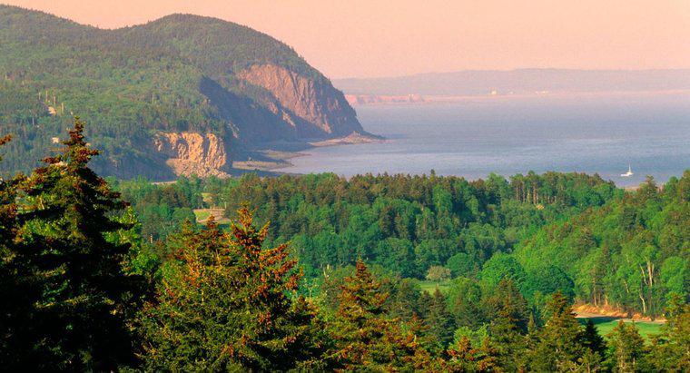 Onde fica o Parque Nacional da Baía de Fundy?