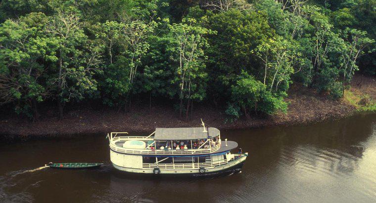 Como as pessoas usam o rio Amazonas?