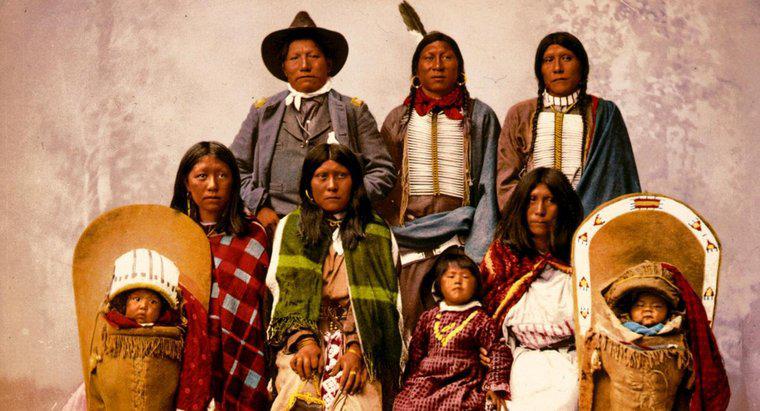 Que tipo de roupa os nativos americanos usavam?