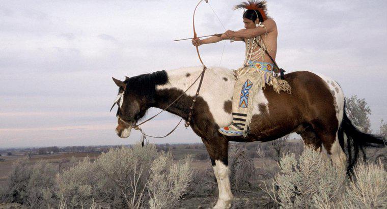 Quais armas foram usadas pelos índios Blackfoot?
