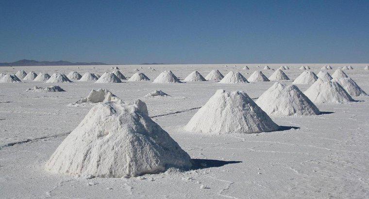 O sal é um recurso não renovável?