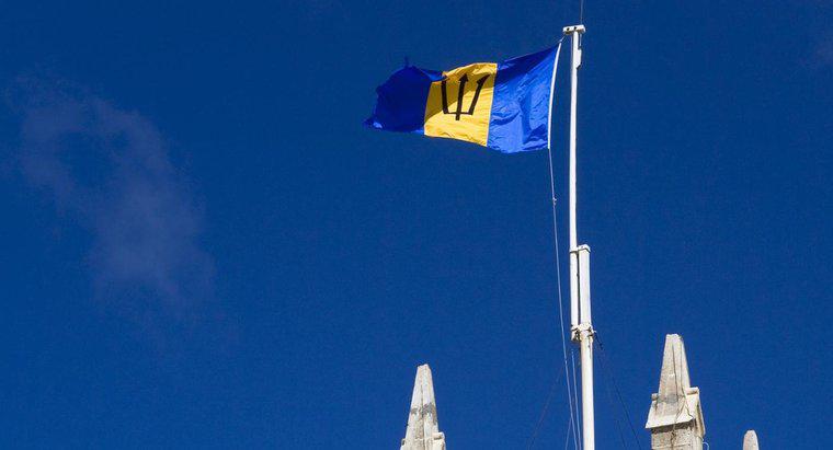 Qual é o significado por trás da bandeira de Barbados?