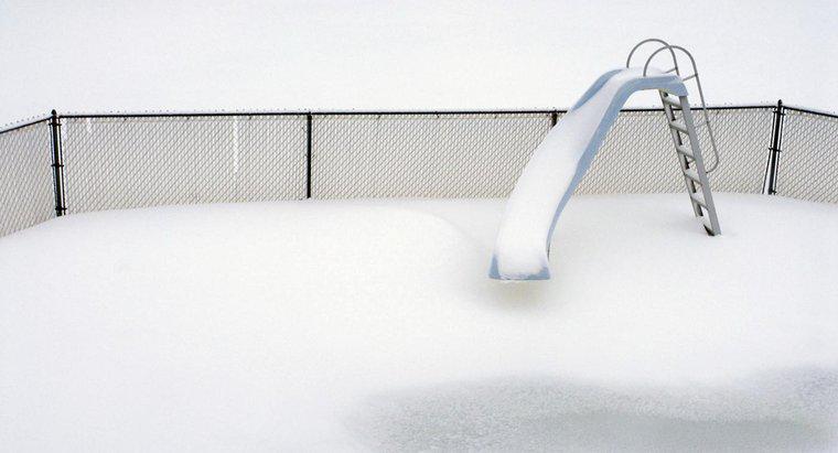 Como fazer uma piscina para o inverno?