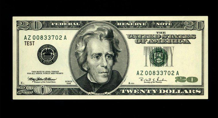 Quanto pesa uma nota de $ 20?