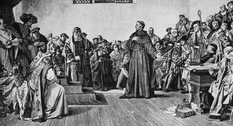 O que é famoso por Martin Luther?