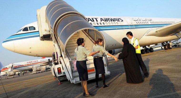 Como você verifica o status de um voo da Kuwait Airways?