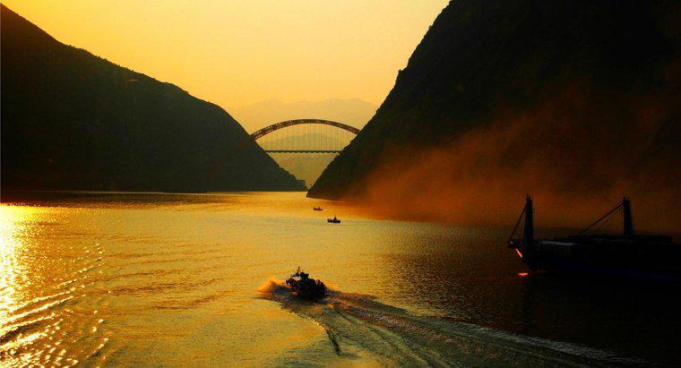 Qual é o maior rio da Ásia?