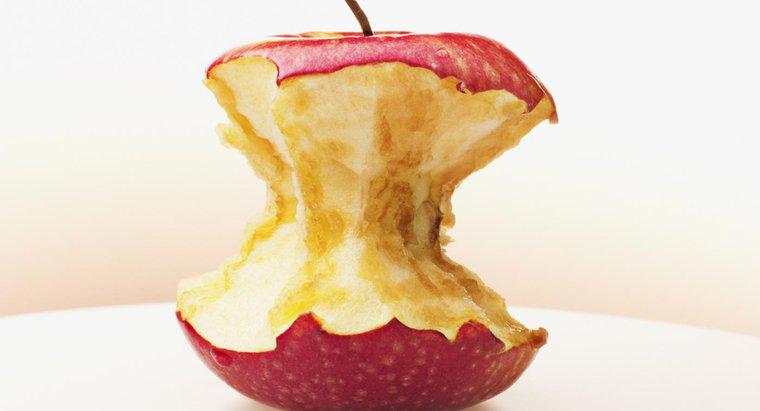 As maçãs causam constipação?